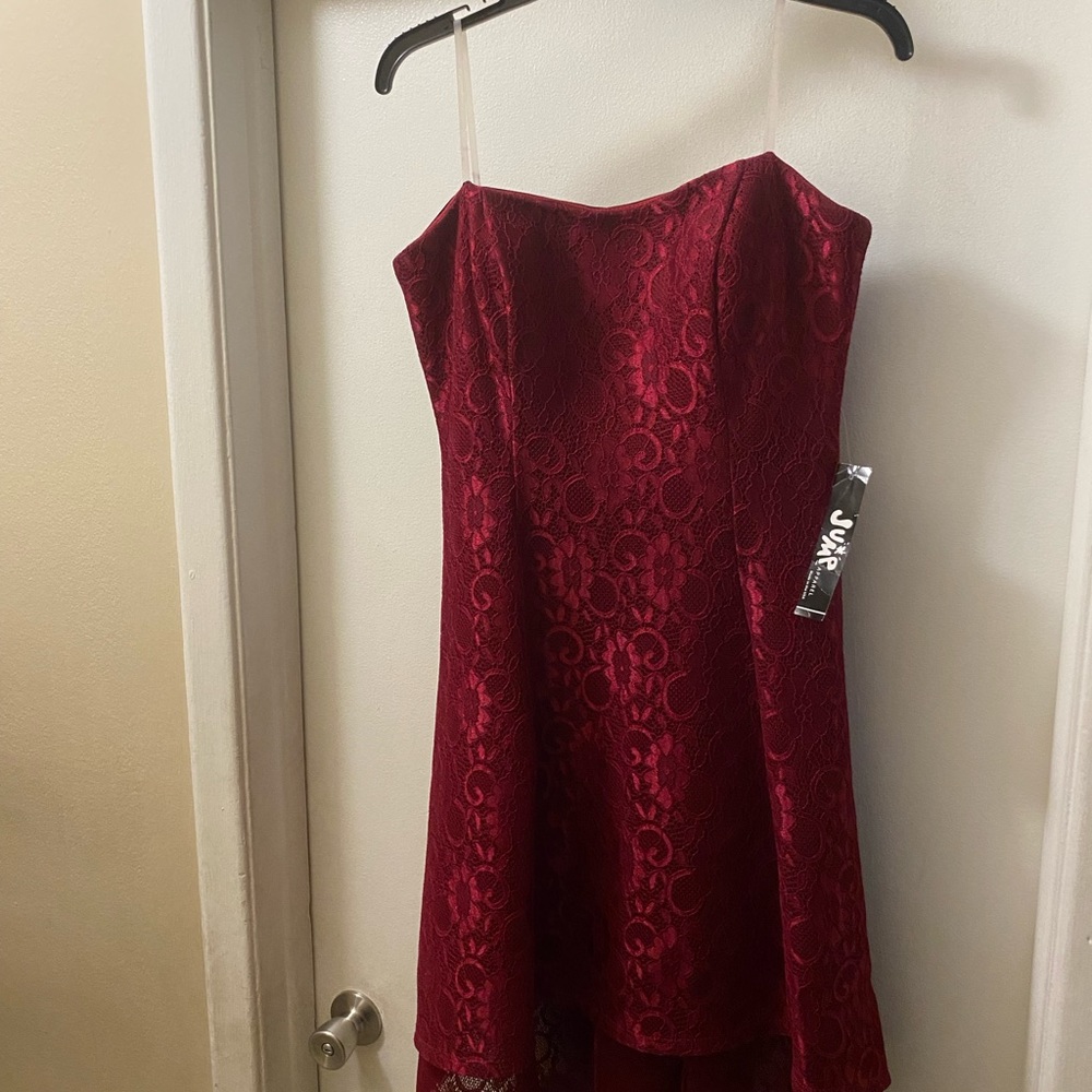 Strapless dress